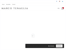 Tablet Screenshot of marcotenaglia.com
